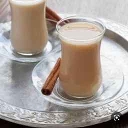 شاي بالحليب